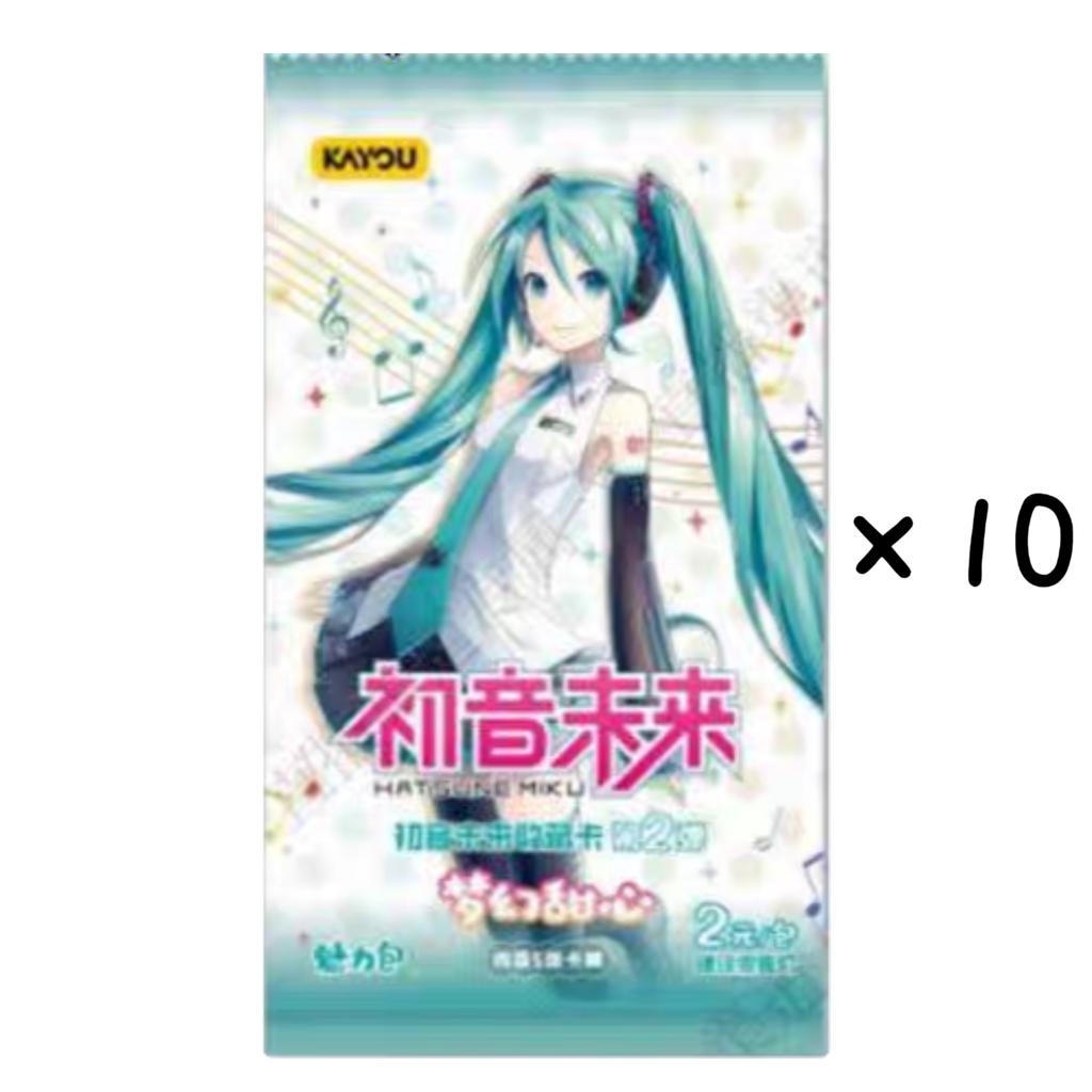 Genuine Hatsune Miku Card First Package Series Animation Game Collection Card SE Peripheral Children's Toys Children Gifts