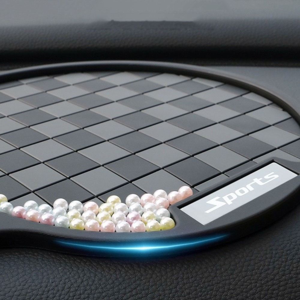 with Phone Holder Car Dashboard Pad Parking Phone Number Plate  for Car Center Console