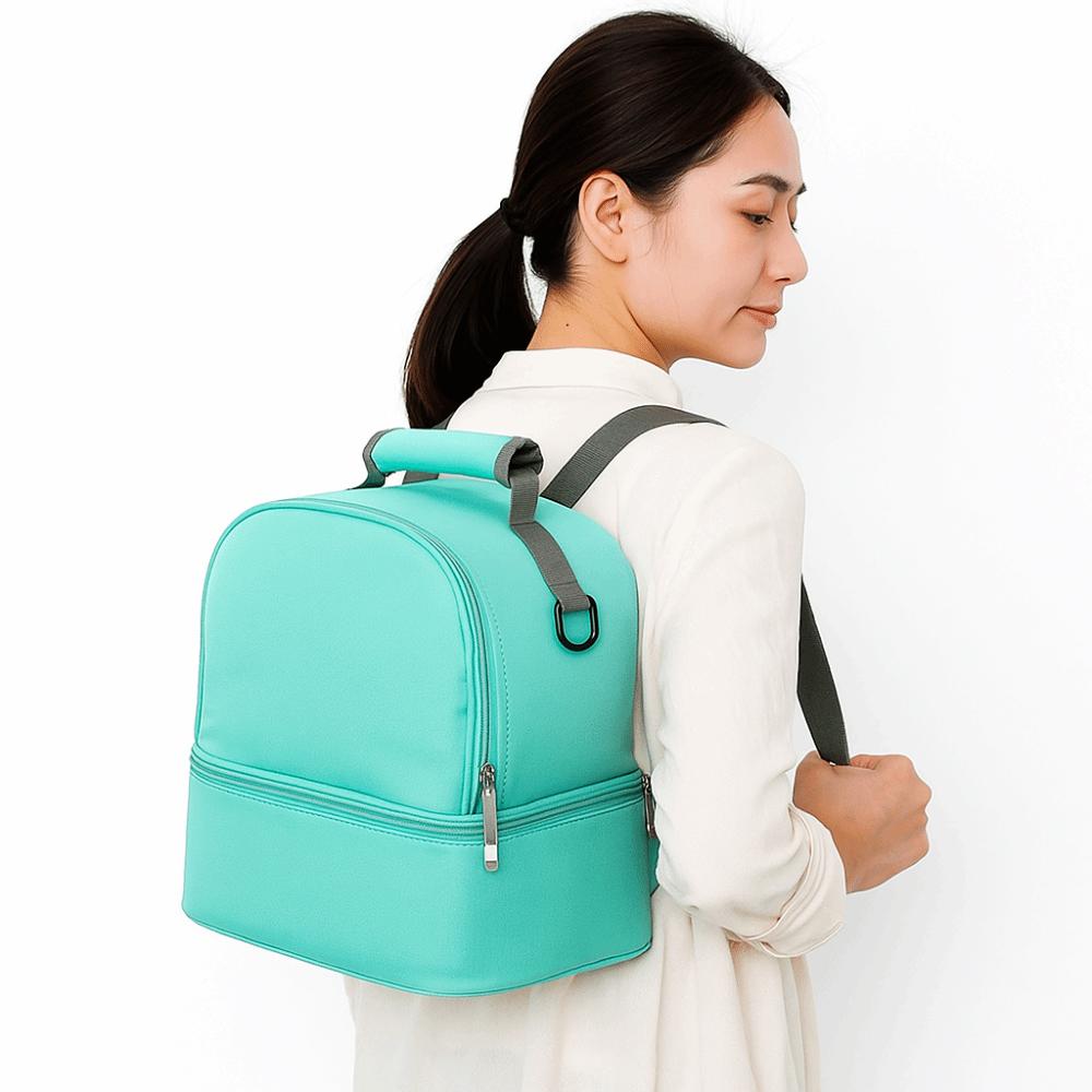 Milk Preservation Baby Diaper Bag Nylon Mommy Shoulder Bag Insulation Mommy Backpack  Travel