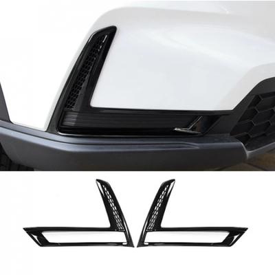 Bright Black Front Fog Light Lamp Trim for Honda CRV CR-V  2024