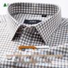 Chemise à carreaux en flanelle de coton brossé à manches longues pour homme FIRS