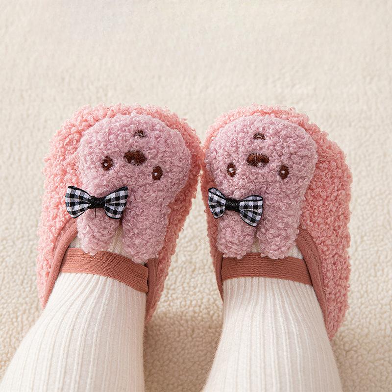 New Non-slip Baby Floor Socks Newborn Winter Warm Slipper with Soft Sole Infant Toddler Walking Socks Shoe