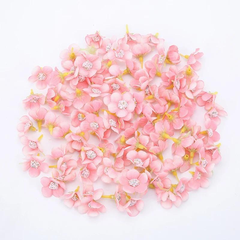 50/100 Stück Seide Künstliche Gänseblümchenblütenkopf Für Blumenwand Pflanze Hochzeit Heimzimmer Dekoration DIY Girlande Valentinstag Geschenke