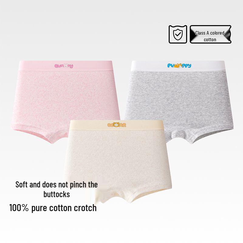 Antibakterische Baumwoll-Boxershorts für Mädchen für Teenager und Kinder