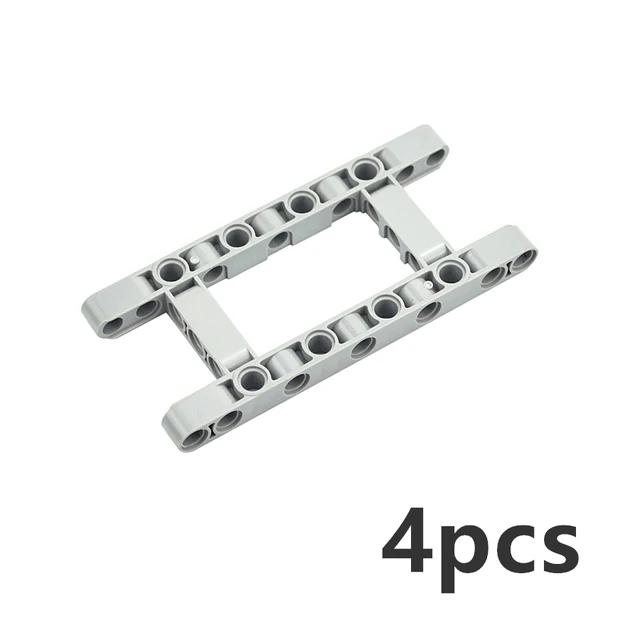 Technical Parts 64782 15458 Flat Panel Plate 1x5x11 1X3X11 Mechanical Building Blocks Car MOC Parts Bricks Compatible Leduo