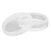 Glass Watch Oil Washing Jar Thickening Transparent Wristwatch Oil Cleaning Wash Tool