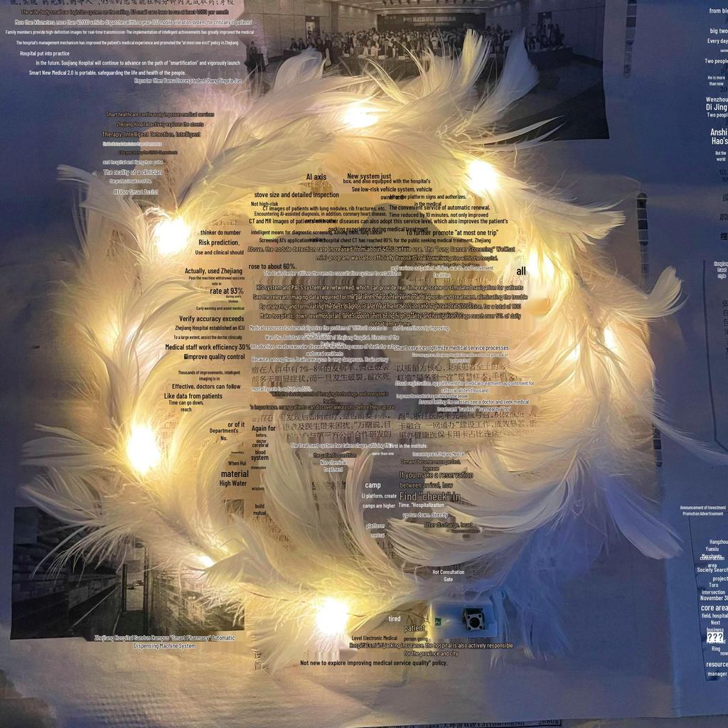 Luminous Feather Rabbit Ears Headband - Graduation Gift