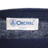 ORCIVAL made in Japan Short sleeve Boat neck T-shirt 3 Navy Plain Women Used
