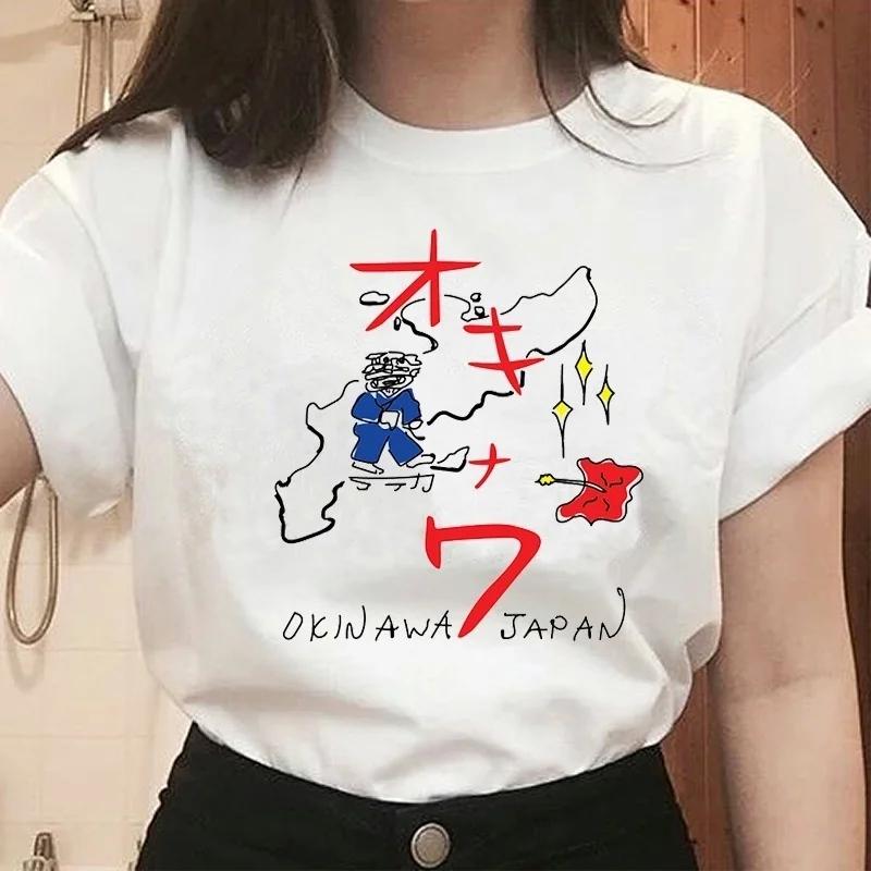 Unisex 90s Fashion Quentin Tarantino Movie Tee Shirt Kill Bill Okinawa Graphic TShirt Japanese Style Kawaii Grunge Top S