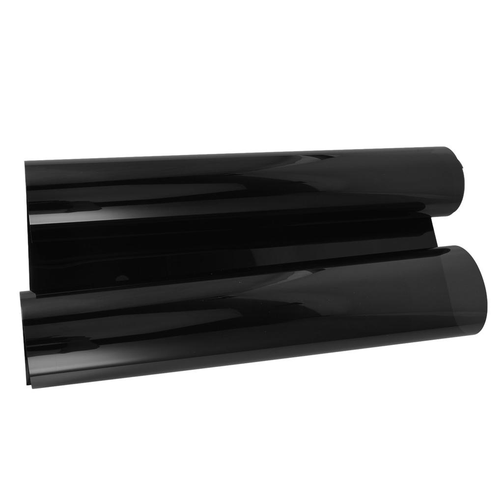 Total Blackout Window Film Anti Ultraviolet Explosion Proof Waterproof 16.3x78.7in Static Cling