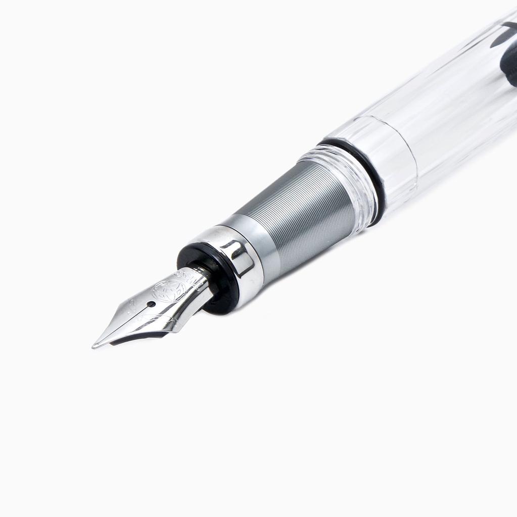 TWSBI Diamond 580ALR Nickel Gray Fountain Pen Nib, F