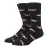 High Quality Fashion casual men's socks cartoon food car series fun women's socks