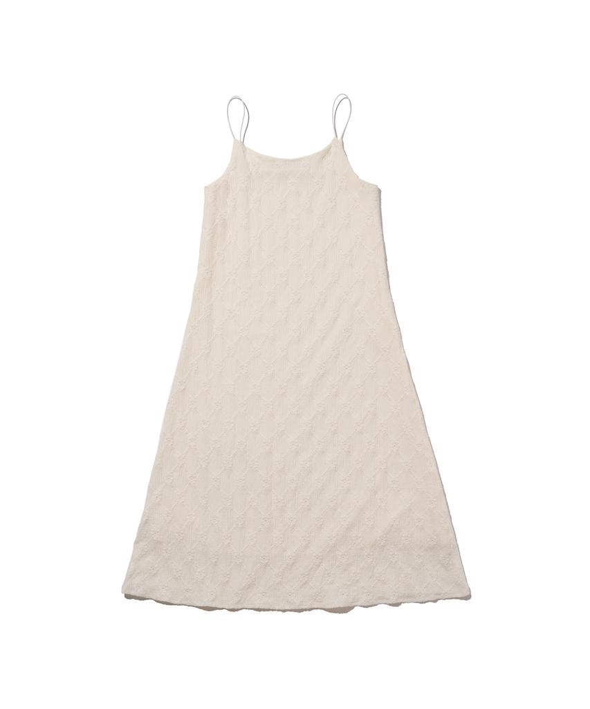Cargo Bros For Woman Lace Layered Long Dress (Ivory)
