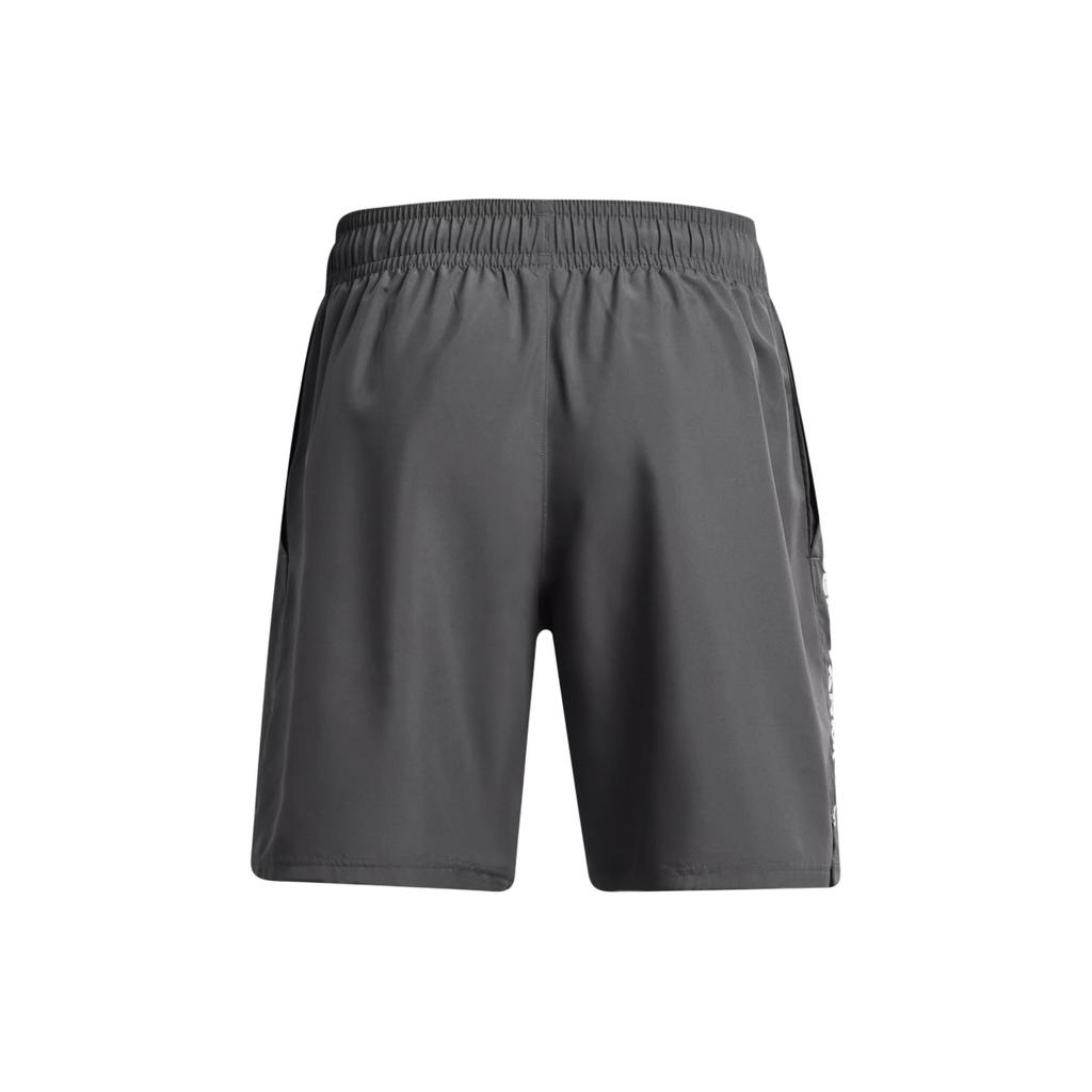 Under Armour Ua Tech™ Letter Print Breathable Woven Casual Shorts Men Shorts Dark-Gray 1383356-025