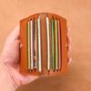 Ultra-Thin Small Bank Card Multi Card Slot Card Holder Wallet Women Men Credit Card Bag Male Card Holder Solid Leather Wallet