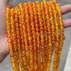 Jingde Jewelry Synthetic Crackle Amber Round Beads for DIY Bracelets, Resin Accessories