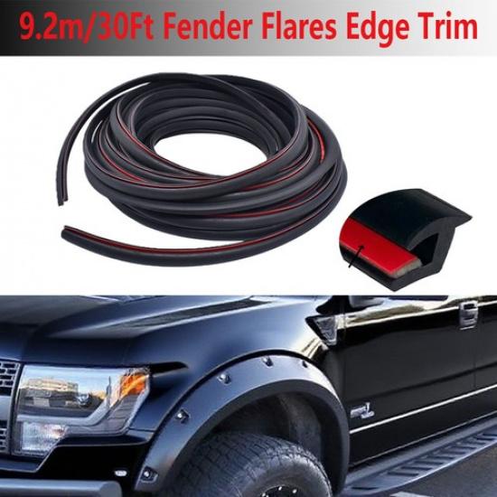 30 футов Для Toyota 4Runner Колесные арки Расширитель крыла Кромка Отделка Уплотнитель Универсальная Резина