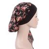 Dámský pastorální elastický bavlněný turbanový klobouk Šátek bandana pirátská čepice pokrývka hlavy