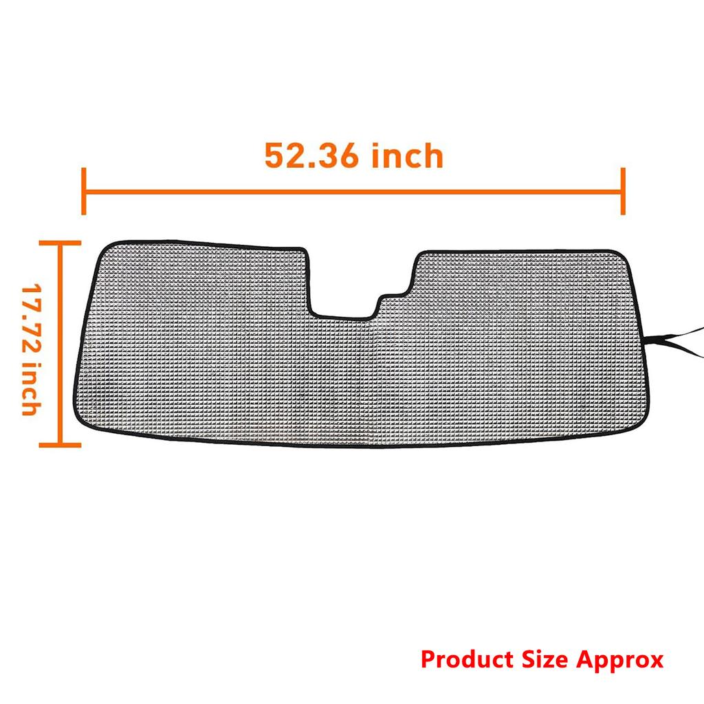 Car Front Windshield Sunshade for Ford Bronco 2/4-door 2025-2025 Interior UV Protect Insulation Cover Sun Visor Car Accessories