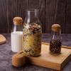 Japanese Style Cork Stopper Glass Storage Jar
