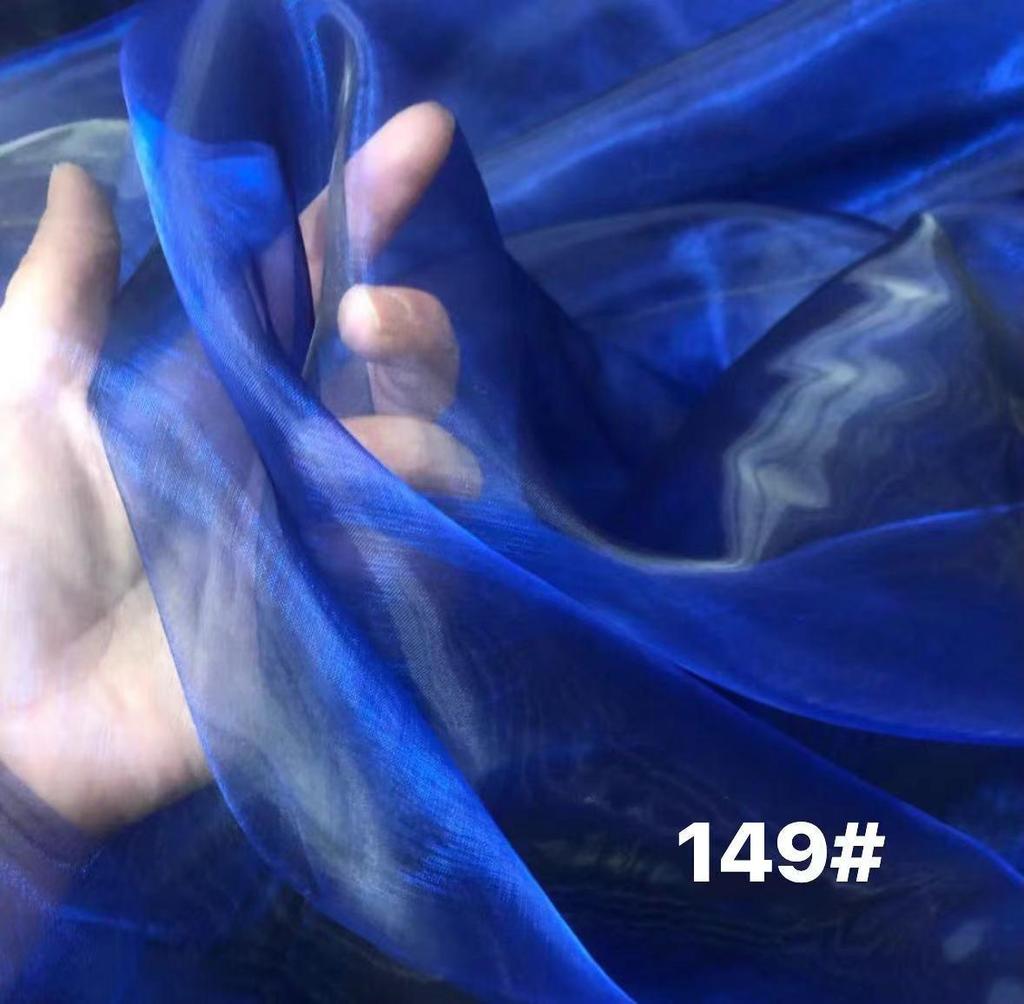 Dreamy Soft Organza Skirt Fabric: Flowing Light Gauze & Bright Silk