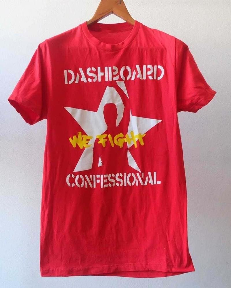 Dashboard Confessional  Band Red Color Shirt All Size BL461 Unisex T-Shirt S