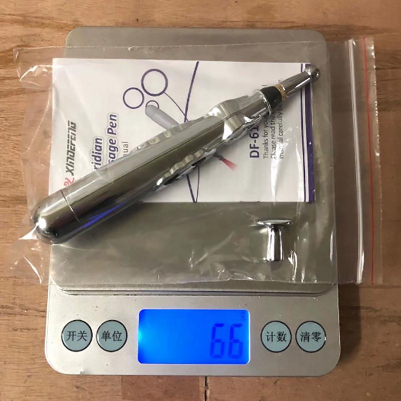 Electric Acupuncture Point Massage Pen Pain Relief Laser Therapy Electronic Meridian Energy Pen Body Head Back Neck Leg Massager