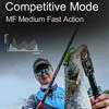 Light Weight Competitive Mode Medium Fast Action Hollow Grip 1.8-2.4m High Carbon Spinning/Casting Fishing Rod Straight-handle Gun Handle Casting Rod