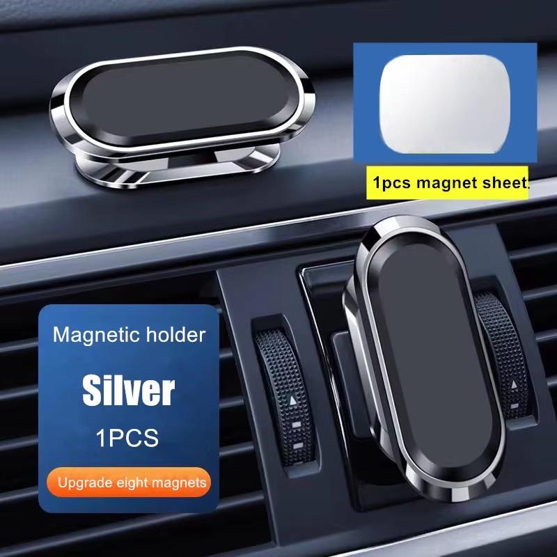 D1-Magnetic Car Phone Holder 360 Rotatable Mini Strip Shape Stand For Mercedes Benz B/C/E/S Class GLC GLK TYSJZ Interior Mouldings