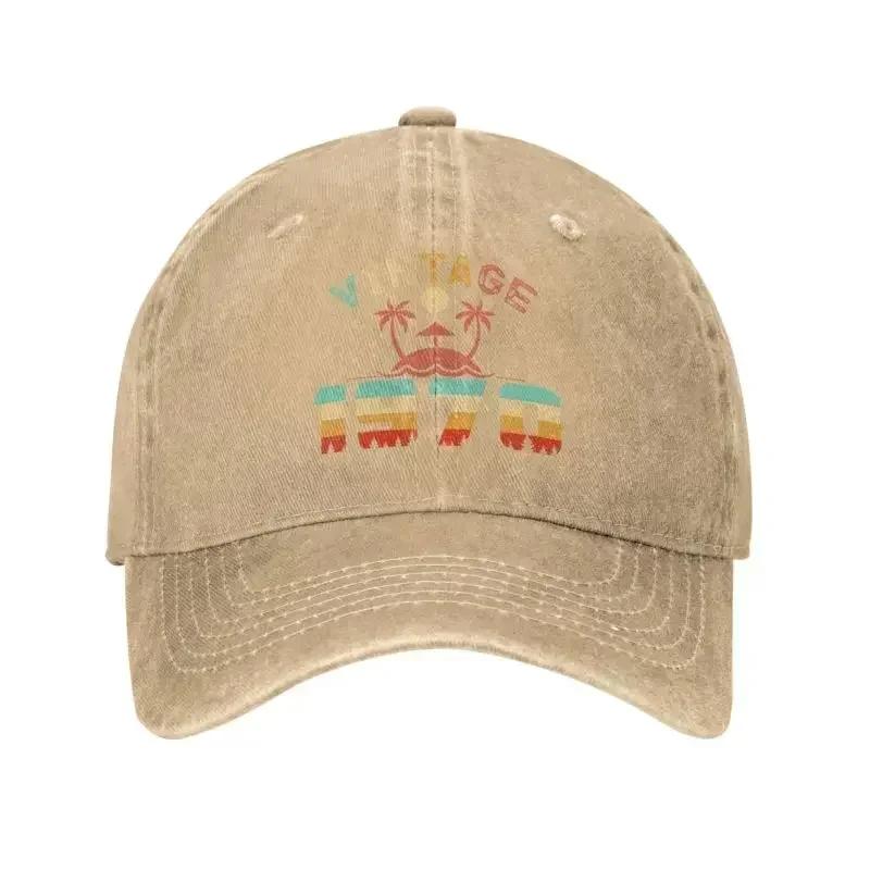 Punk Cotton Vintage Cool Birthday Gift Idea Baseball Cap for Unisex Women Breathable Dad Hat Outdoor
