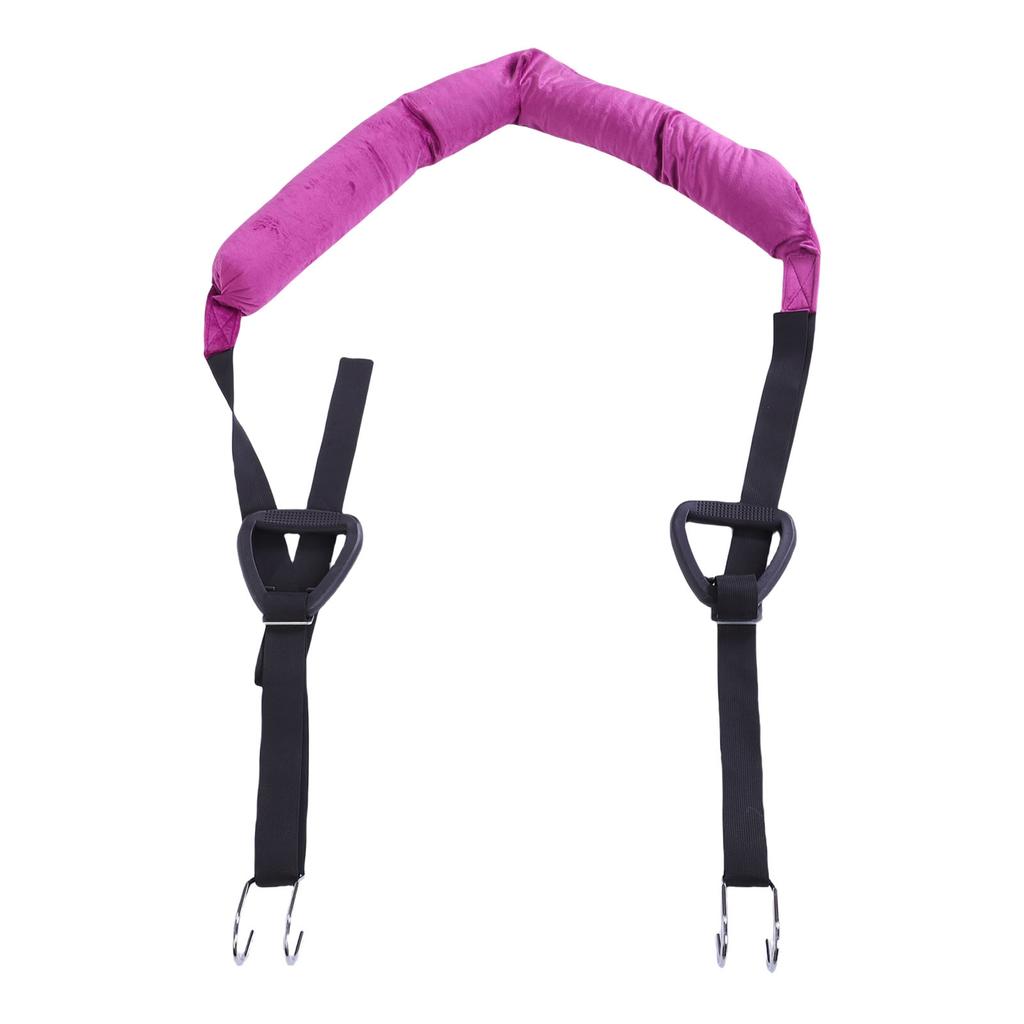 Hanging Back Traction Stretcher Comfortable Double Hook Design Adjustable Waist Back Leg Stretch Strap