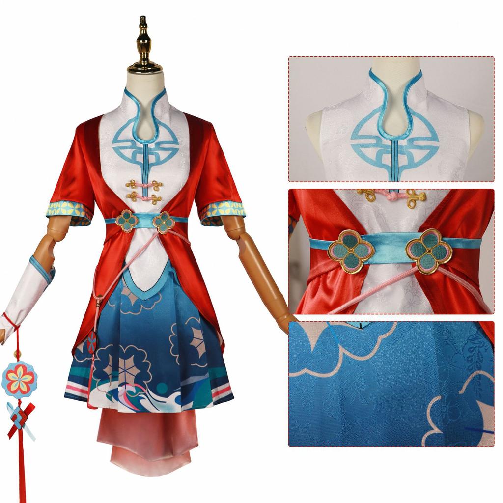 Trendy Cute And Shishi Linglong Zhenwei Cosplay Costume For Gamers