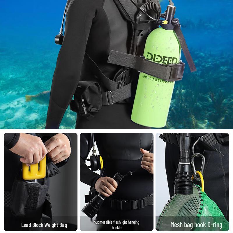 WEZHO X7000 Scuba Diving Respirator Kit