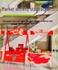 Wrought Iron Foldable Outdoor Market Stall Display Stand