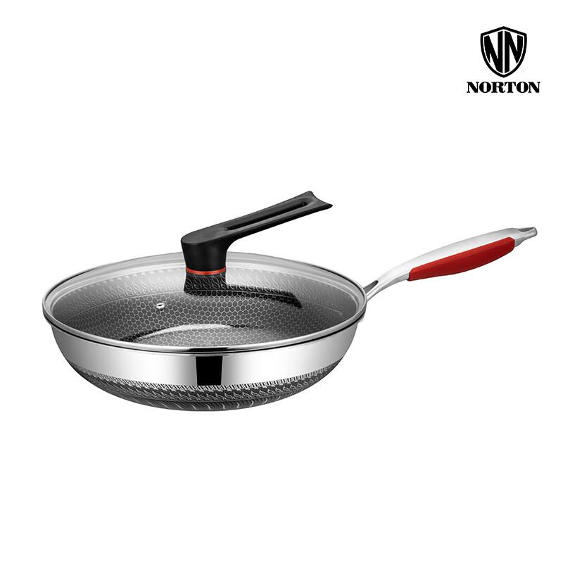 NORTON 316 Stainless Steel Frying Wok