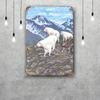 Nationalpark Glacier Lustiges Bar Metallschild Retro Plakette Vintage Schild Alkohol Trinker Kneipe Club Küchenwanddekoration