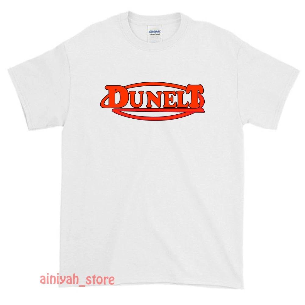 New DUNELT Logo Men s Funny T shirt USA Size S-XXL S