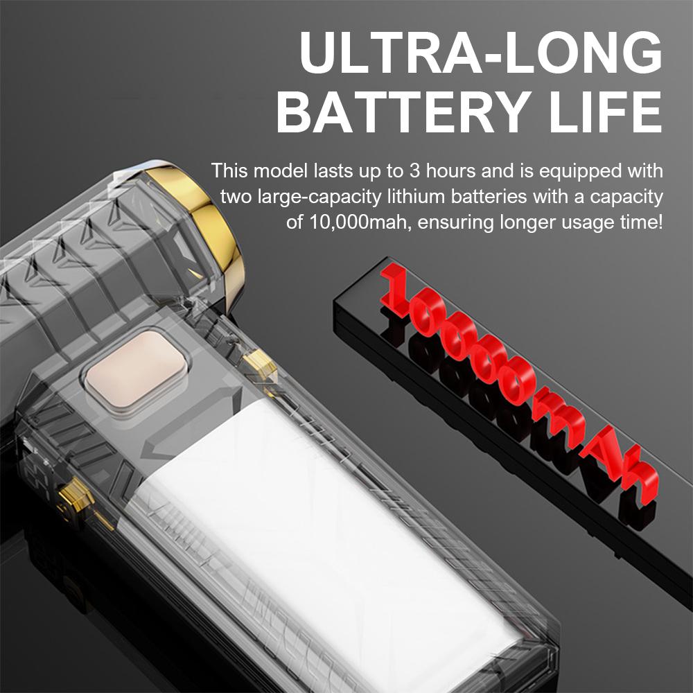 400000RPM Violent Fan Powerful Electric Air Blower Portable Dust Cleaner TypeC Charging 55m/s Brushless Turbo Jet Fan Blower