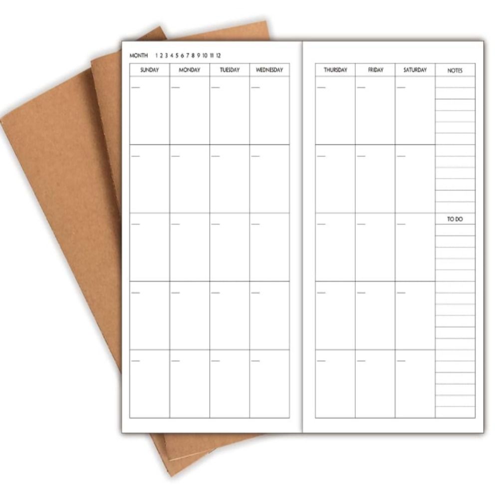 

Планировщики из 3 штук Персональные органайзеры Календари Вкладыши для блокнотов Стержни для календарей без даты Для дома