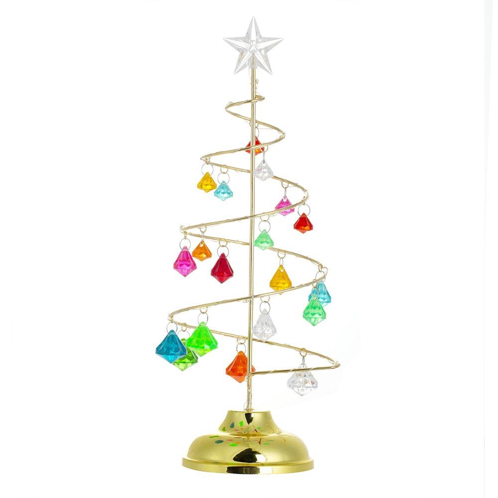 Crystal Pendant Christmas Decorative Light 3 Size Optional Night Light  Home Ornament