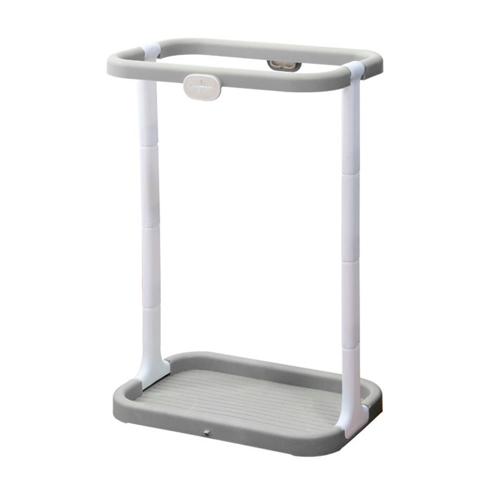 Plastic Bin Bag Stand Adjustable Height Garbage Bag Holder Frame with Bags Portable Trash Bag Stand for Garden Yard Lawn