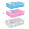 Sewing Thread Box 42 Spools Large Capacity Plastic Storage Empty Embroidery Cross-stitch Dust-proof Container Accessories