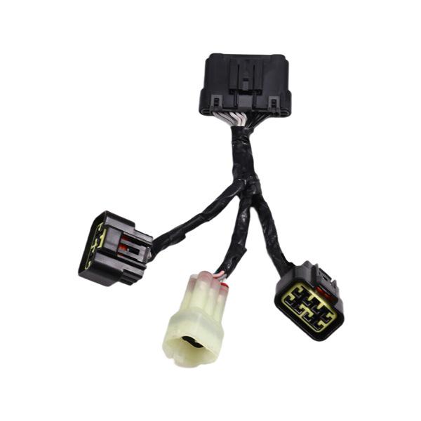 Black ABS 2-inch Instrument Harness Assembly (36664-98J10) None