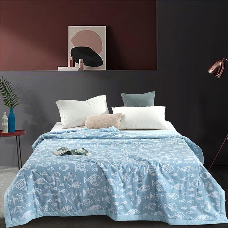 

Arctic Velvet Simple Printed Cotton Quilt
