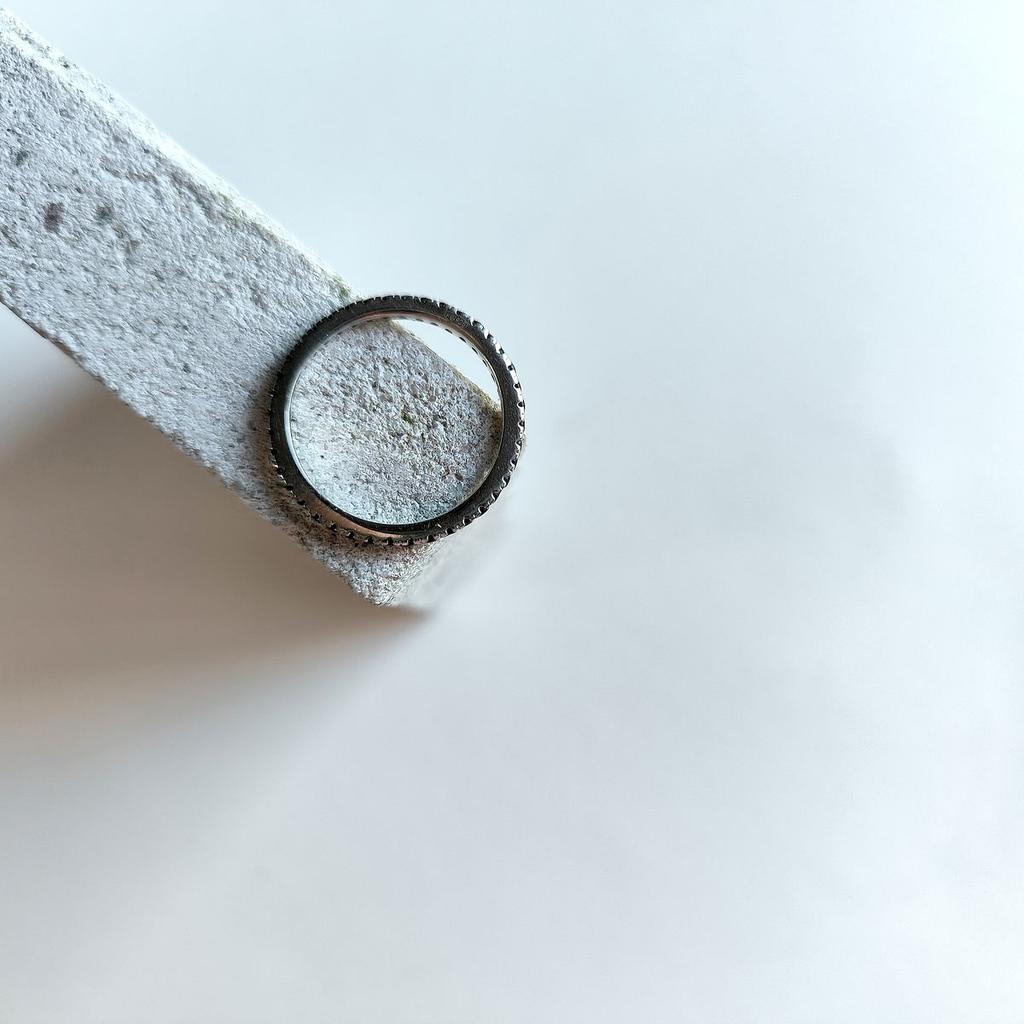 Silver Ring with Cubic Zirconia, Product Weight 1.45 G (2160878)