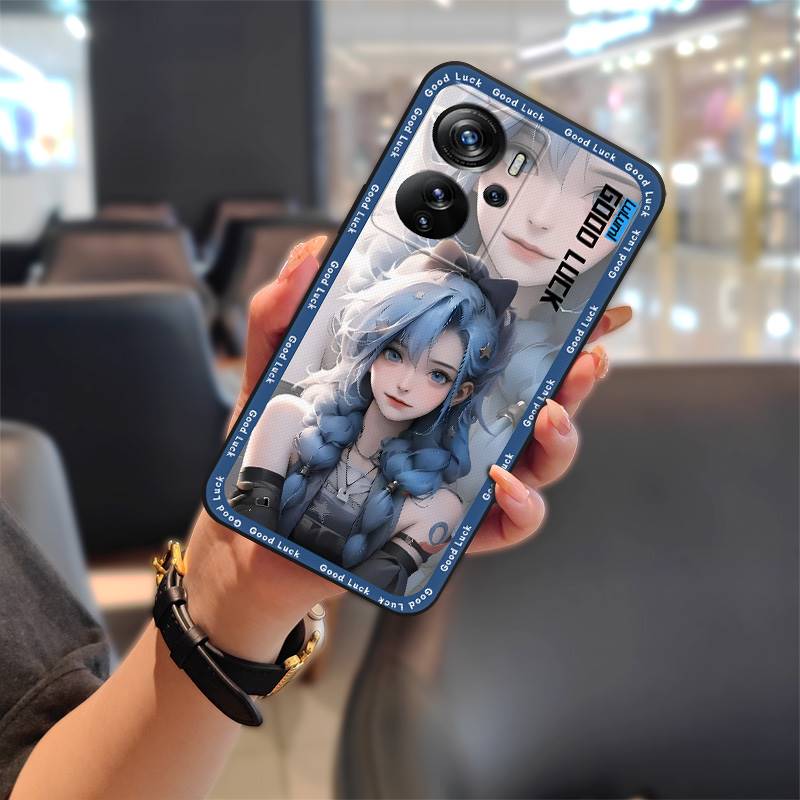 TPU Cartoon Phone Case For ZTE Axon40 Pro/A2023 Protective Full Wrap Anti-dust Shockproof Anti-knock Durable Cute Cover