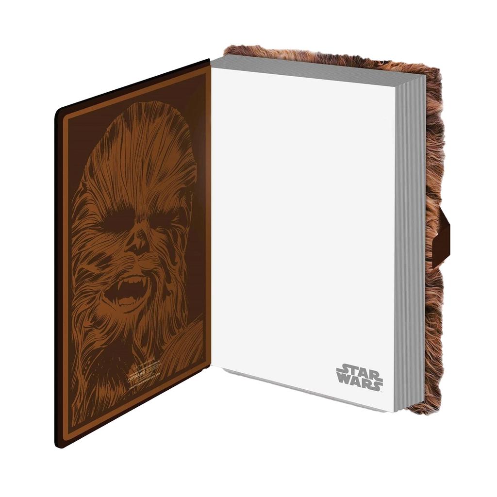 STAR WARS Chewbacca Kunstpelz A5 Notizbuch
