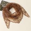 Sturdy Round Head Scarf Breathable Polyester Material Machine Washable For Work Event Casual Outings