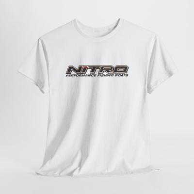 Nitro Boats T-Shirt – Unisex Fishing Cotton Tee for Men Women or Anglers