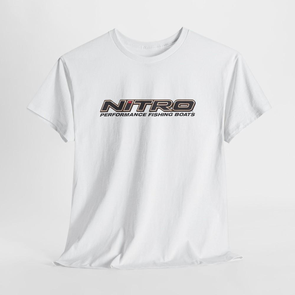 

Футболка Nitro Boats – Унисекс Хлопковая футболка для рыбалки для мужчин, женщин или рыболовов 4XL